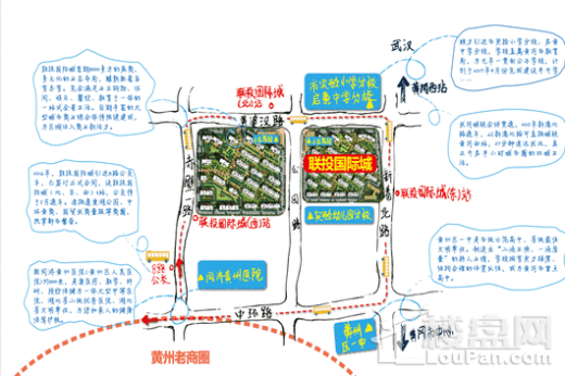 联投国际城交通图