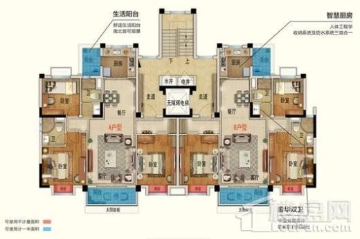 团风碧桂园·翡翠华府户型图